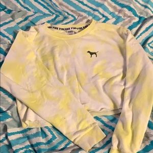 Victoria pink crop top